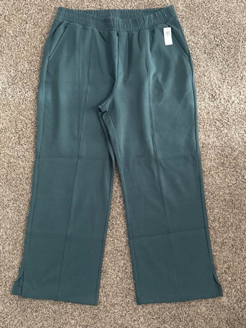 High-Waisted Dynamic Fleece Wide Leg Pants XL